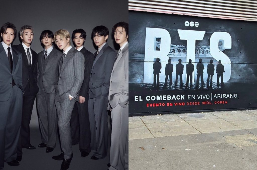 BTS México 2026 comeback concierto Netflix murales en CDMX Arirang