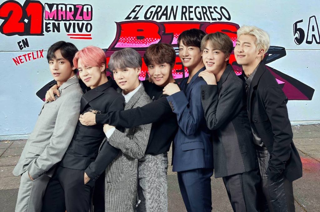 ¿Dónde están? Netflix trae murales de BTS a Ciudad de México