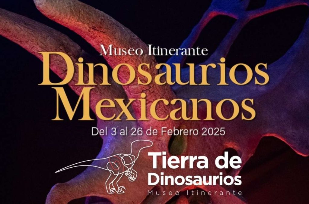 Lánzate a la exposición Dinosaurios Mexicanos en Polanco