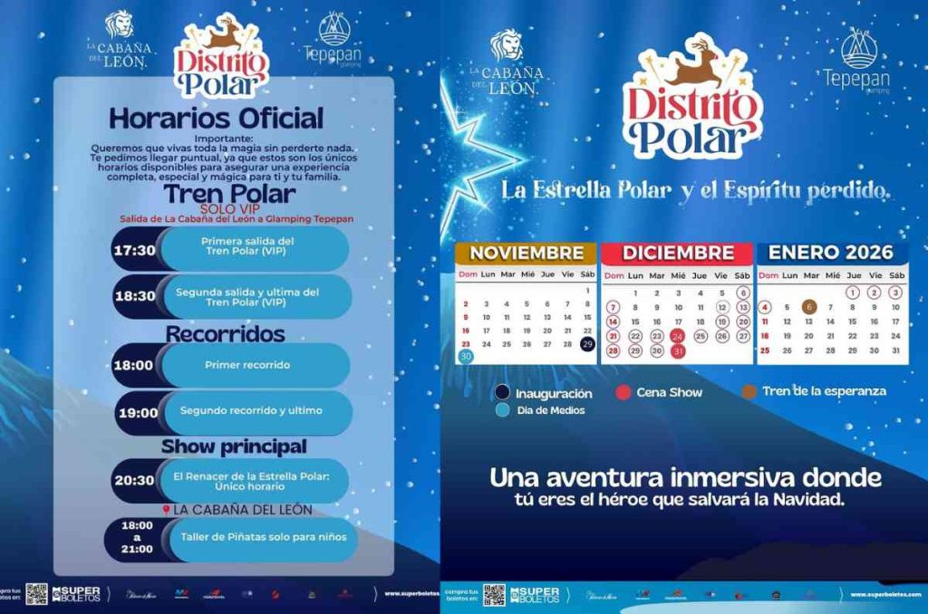 Descubre el Distrito Polar en la Cabaña del León: una aventura inmersiva para salvar la Navidad