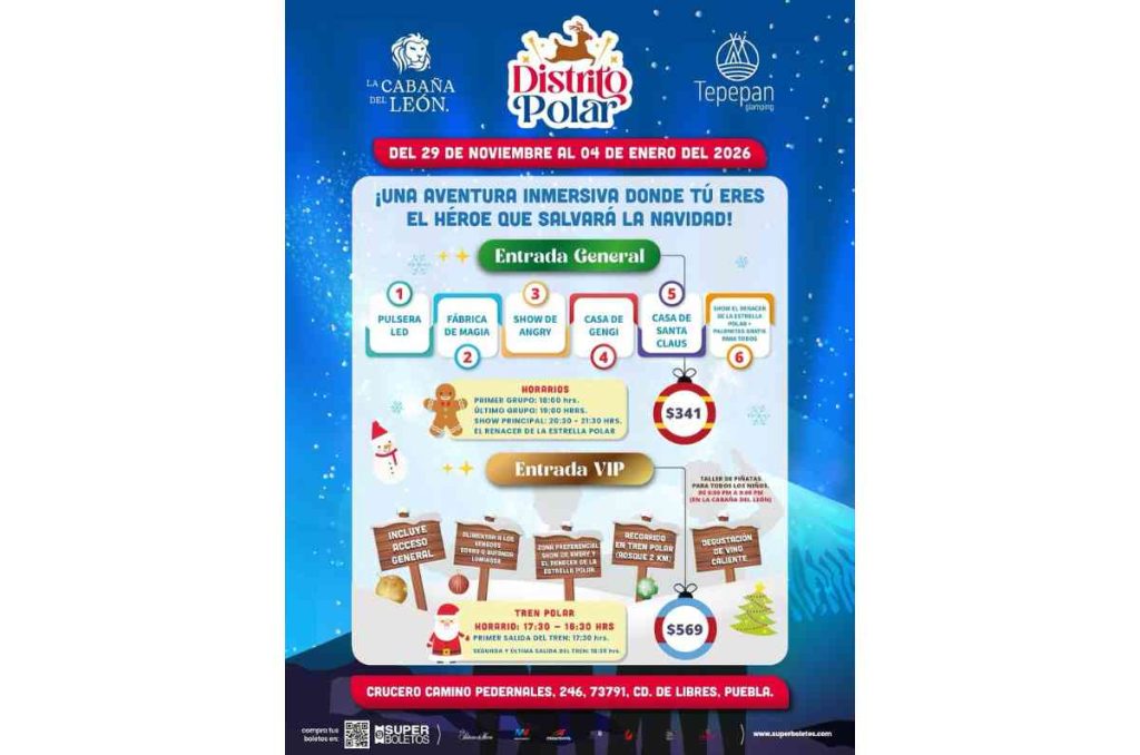 Descubre el Distrito Polar en la Cabaña del León: una aventura inmersiva para salvar la Navidad