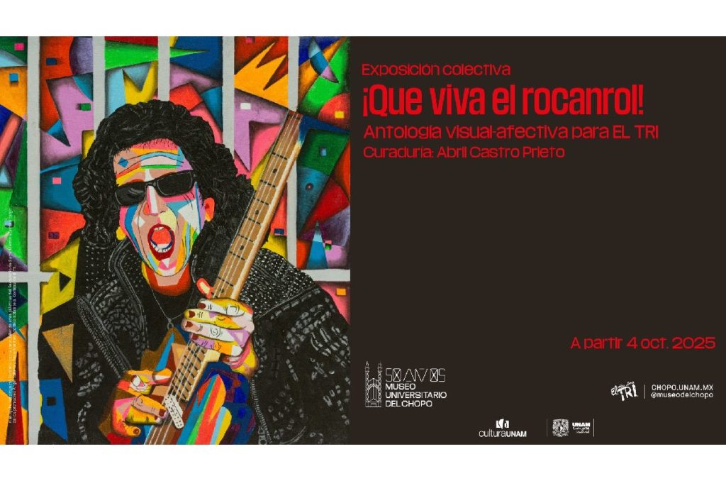 El Tri concierto y exposición en el Museo del Chopo 57 aniversario y 45 aniversario Tianguis CDMX