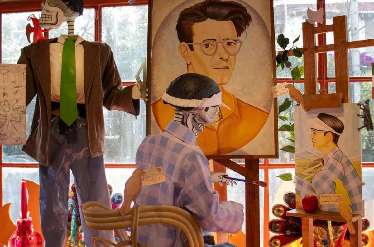 Dos legados, una ofrenda a Juan O’Gorman en el Museo Casa Estudio Diego Rivera y Frida Kahlo