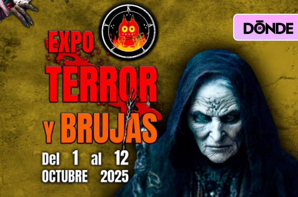 Siente el miedo con la Expo Terror y Brujas 2025 en CDMX