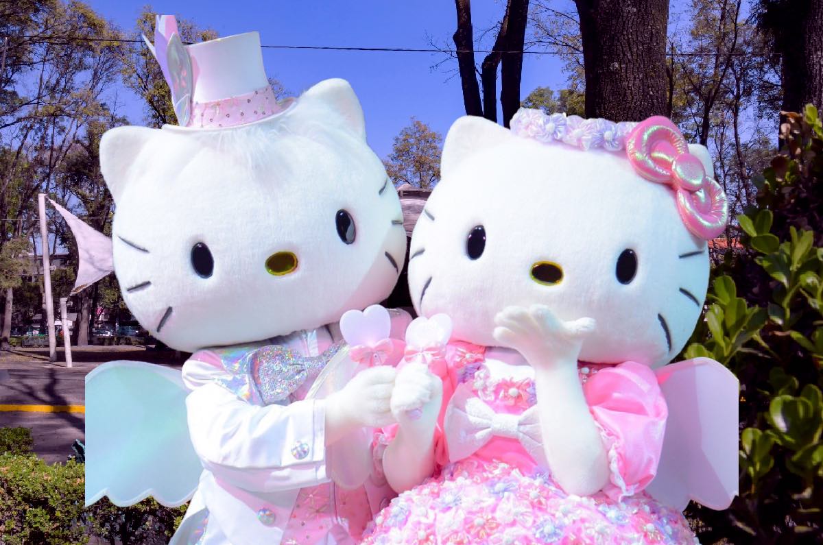 Hello Kitty enamorará a la CDMX con evento por San Valentín ¡Bodas y bazar!