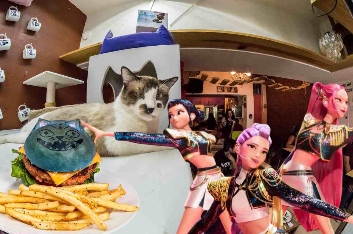 El menú de “K-pop Demon Hunters” llega a Catfecito con bebidas y postres temáticos