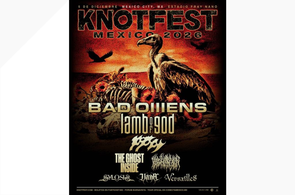 Knotfest México 2026 cartel boletos y precios oficiales