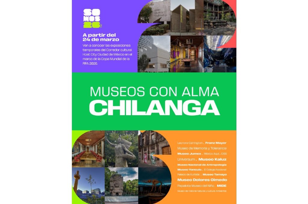 Mundial 2026 CDMX Corredor Cultural exposición Leonora Carrington Laberinto ubicación y fechas