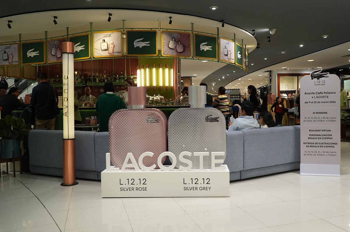 Avante Café x Lacoste: Experiencia inmersiva en CDMX