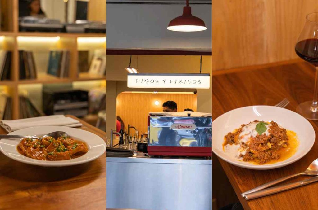 Zimo: restaurante en La Condesa con un laboratorio de pasta, tardes de vinilos y vino